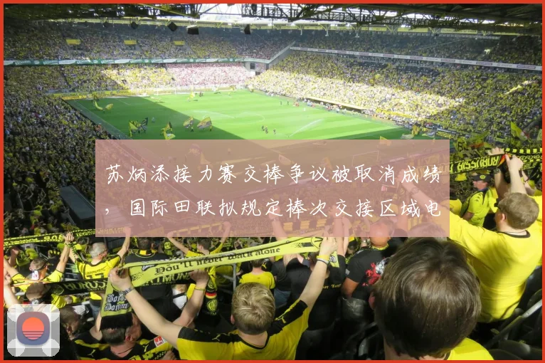 苏炳添接力赛交棒争议被取消成绩，国际田联拟规定棒次交接区域电子监控